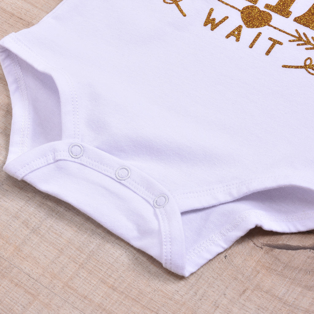 2019 Summer Baby Girl Short Sleeve Romper Set