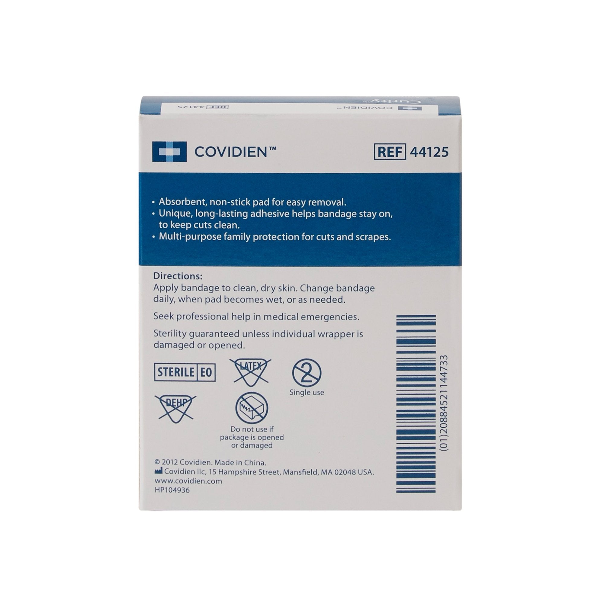 Curity™ Zoo Design Adhesive Strip, ¾ x 3 Inch 44125