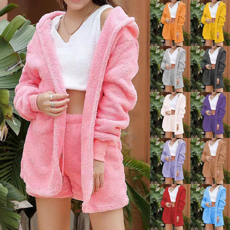 Cozy 3-Piece Women's Autumn Winter Loungewear Set