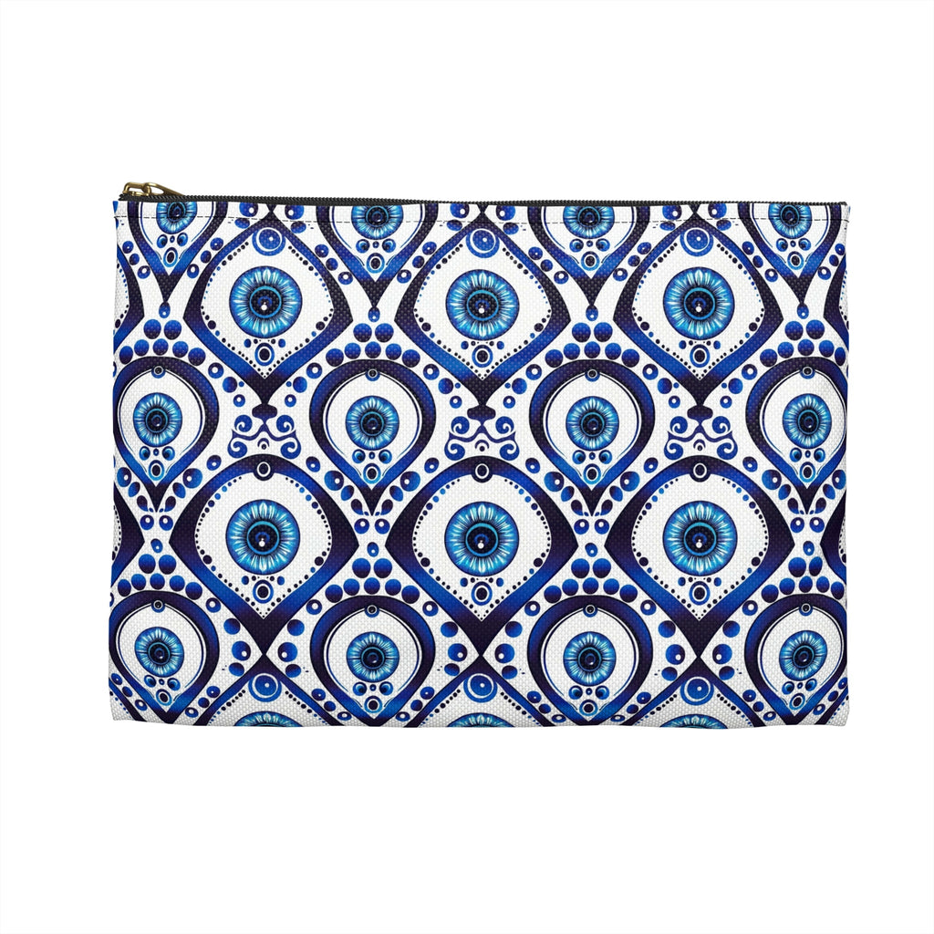 Bespattered Facade Evil Eye Accessory Pouch | 2 Sizes