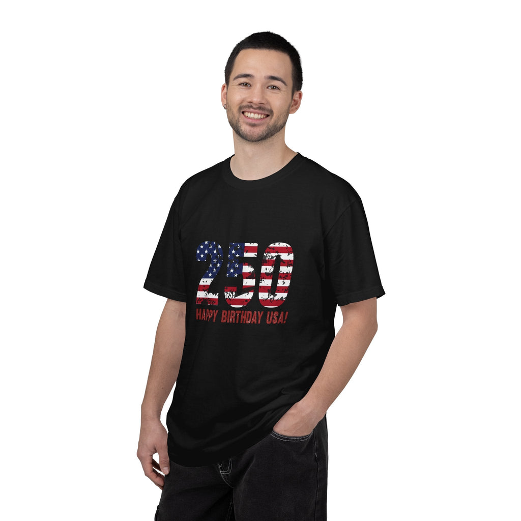 America 250 – 250 Happy Birthday USA Patriotic T-Shirt