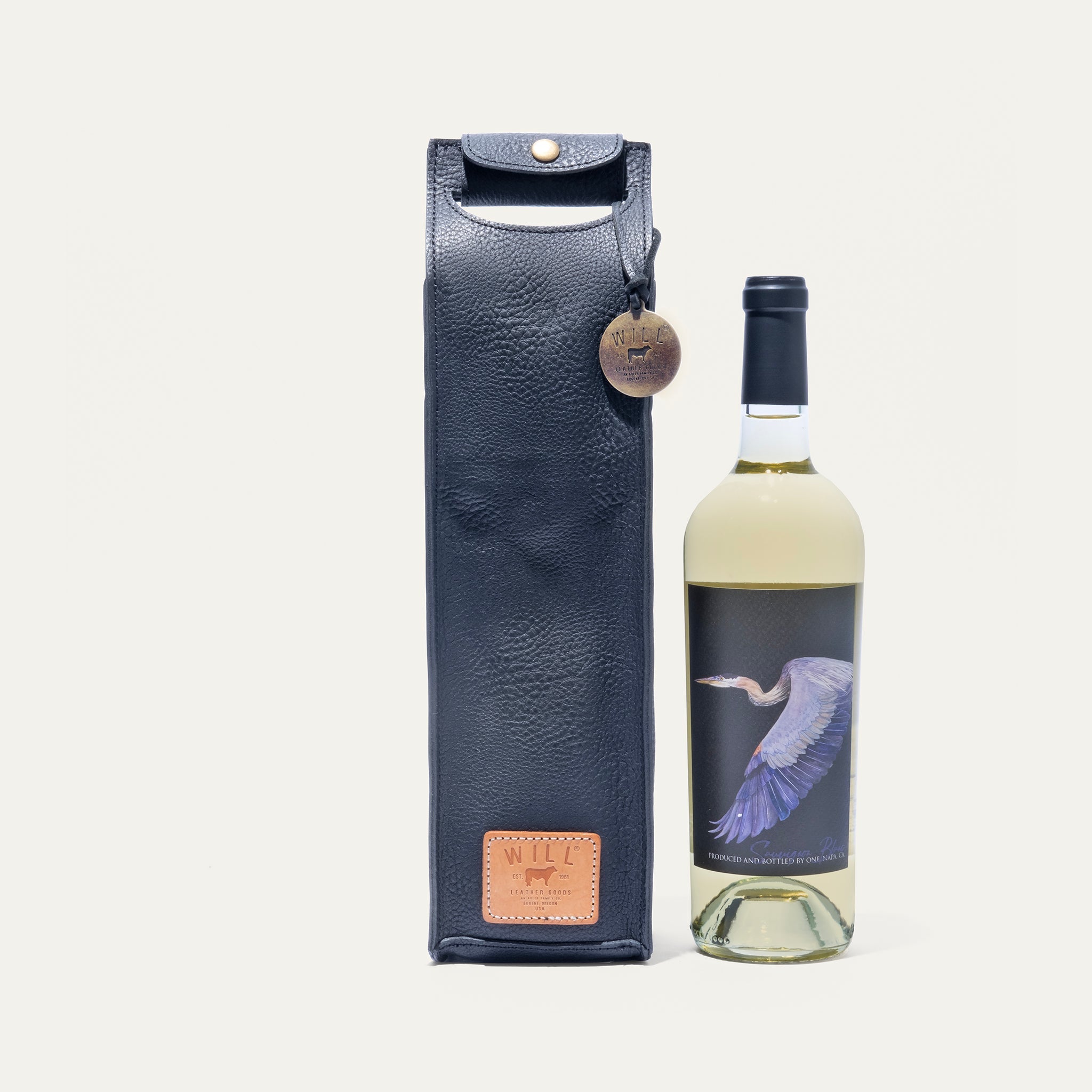 Single Leather Wine Case