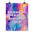 Bespattered Facade "Woke Up Again Today" Giclée Archival Matte Paper Prints
