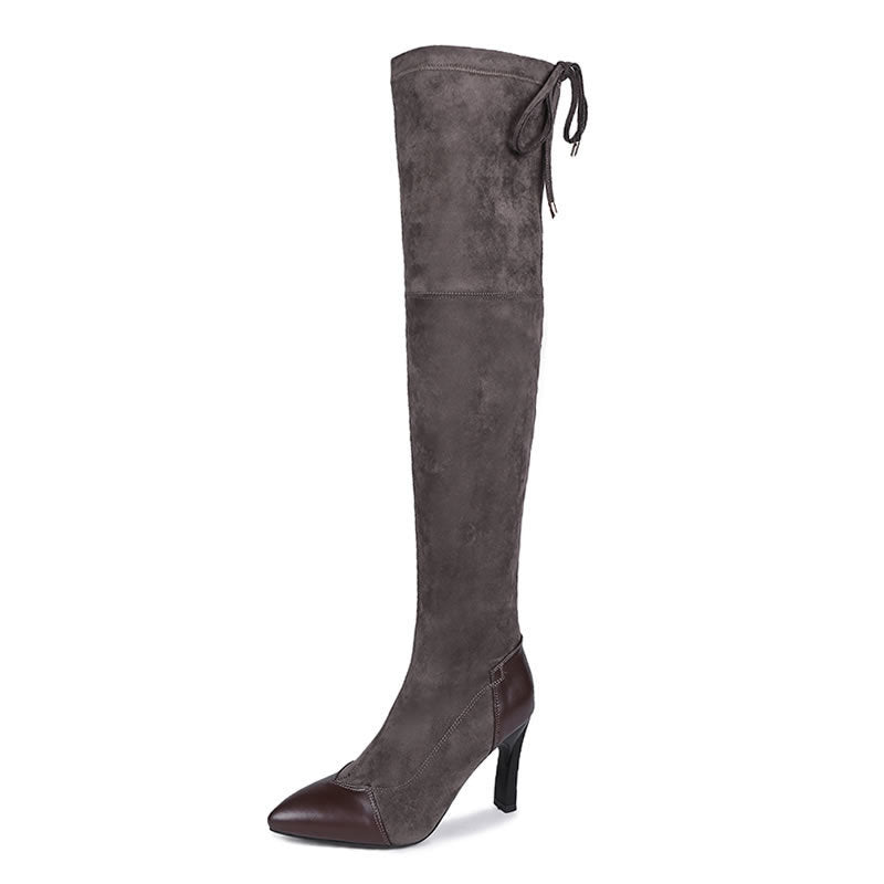 Korean Style Over-the-Knee Women's Boots for Fall/Winter