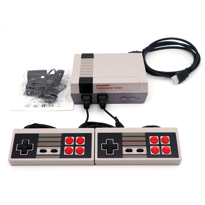 NES 8-Bit TV Game Console - Classic Red and White