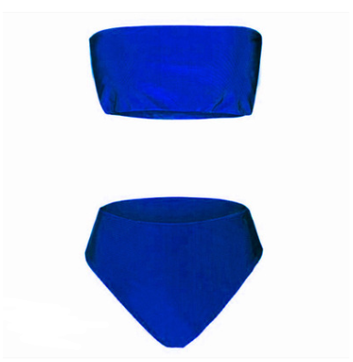 New Sexy Strapless High-Waisted Bikini Swimwear