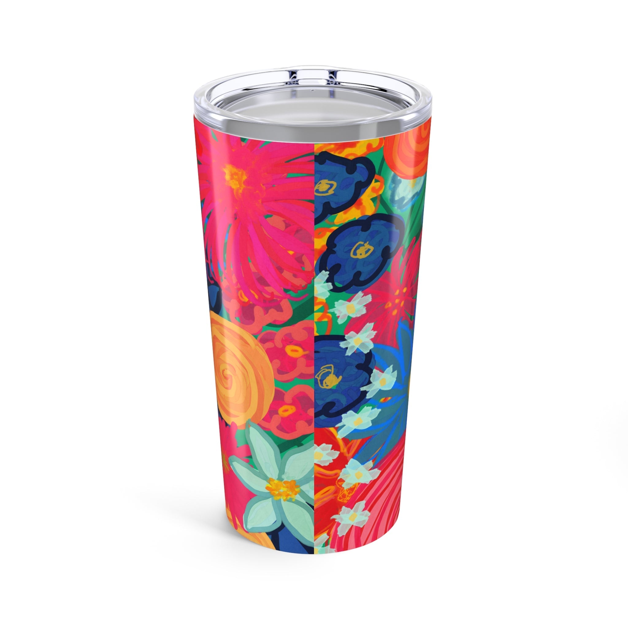 Bespattered Facade Bold Florals Tumbler 20oz
