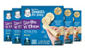 Gerber Snacks for Baby Baby Food Snacks Sitter Soothe N Chew Teething Sticks Banana Banana Teether 5 Boxes of 6 Individually Wrapped Sticks (30 Count)