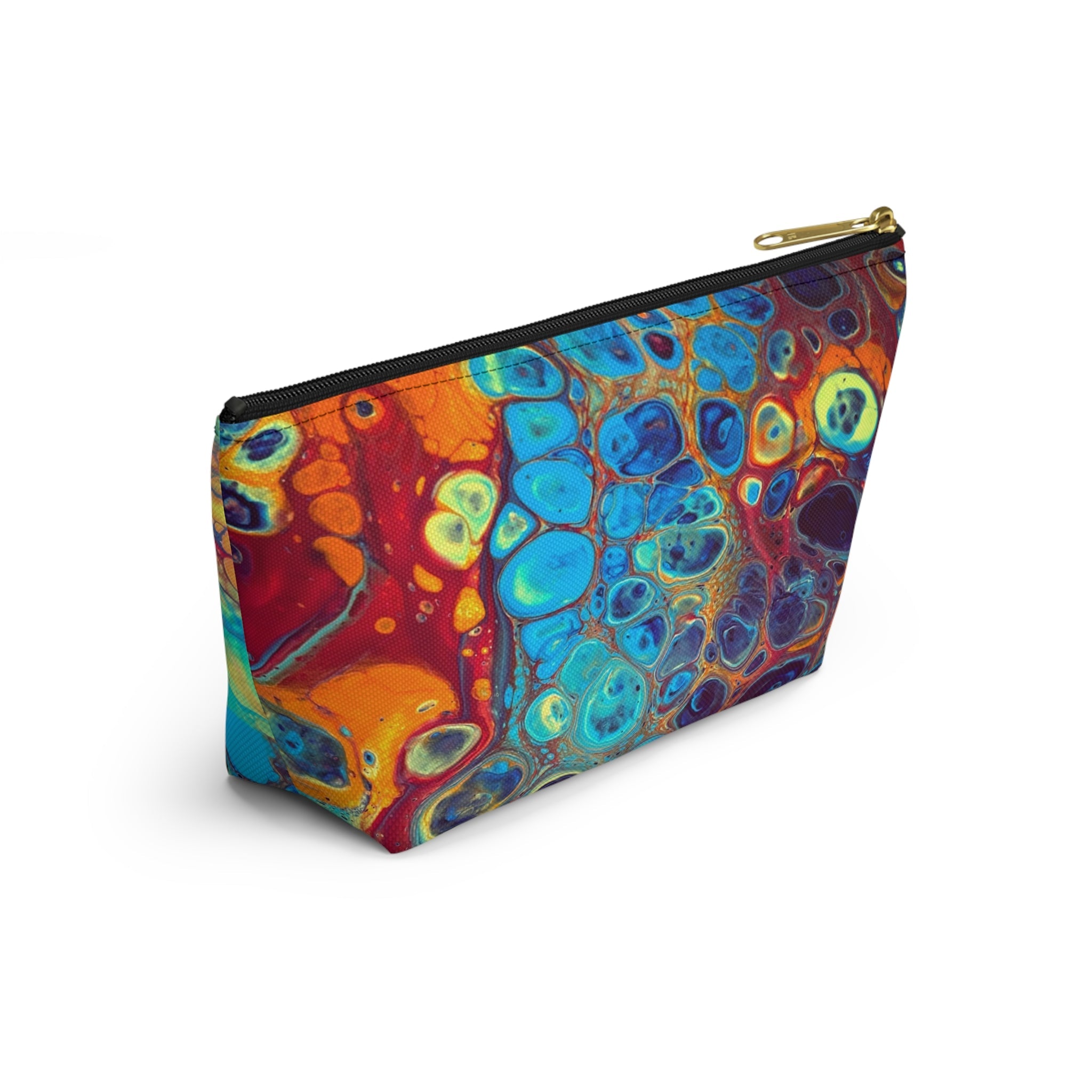 Bespattered Facade Intergalactic Rainbow Accessory Pouch With T-Bottom | 2 Sizes