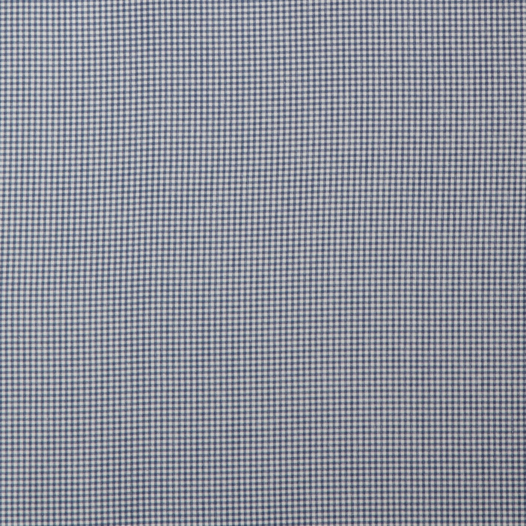 Logan Gingham Check Print Tie-Up Valance Window Curtain, 60x24 Blue