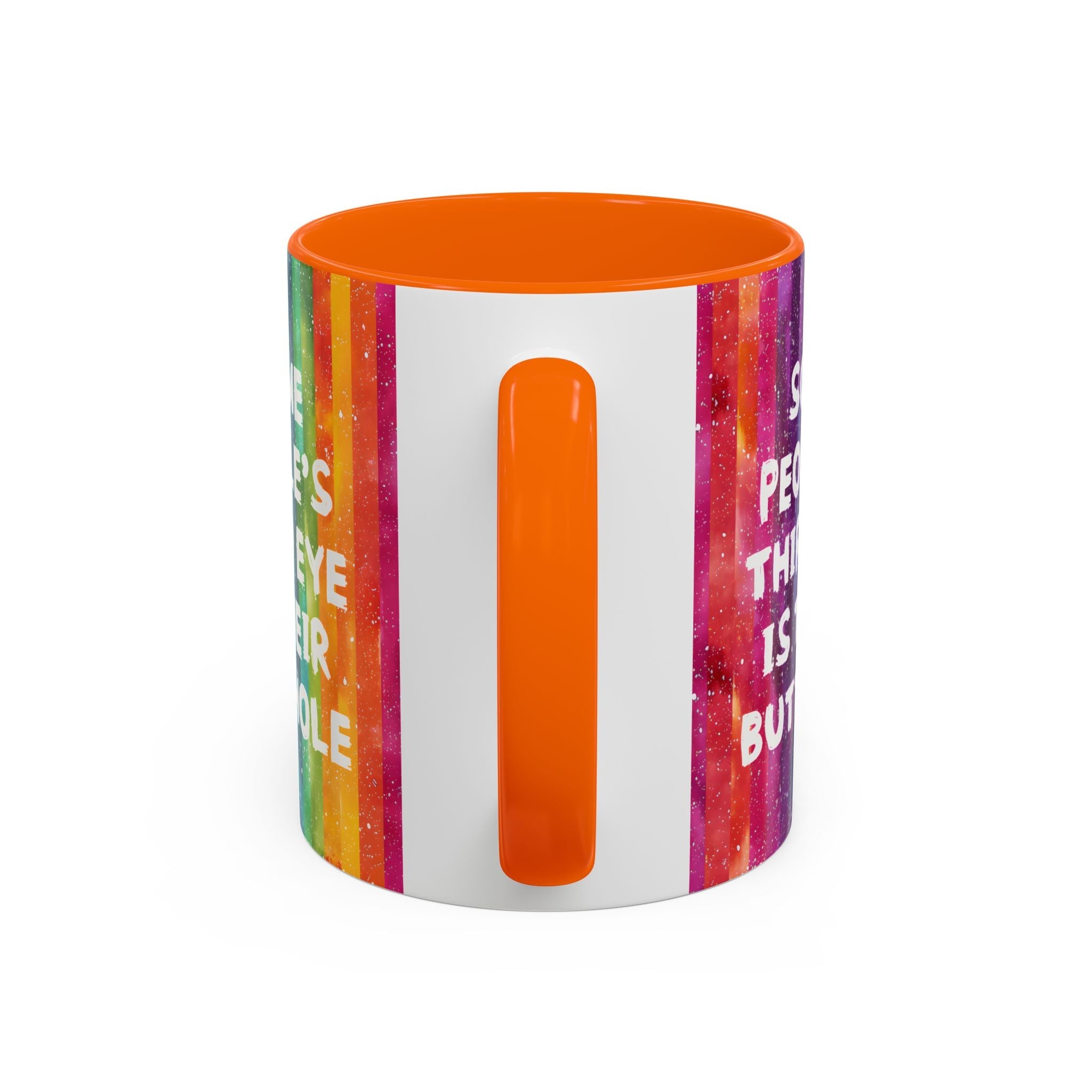 Bespattered Facade All-Seeing Butthole Rainbow Mug | Eight Colors | 11oz or 15oz