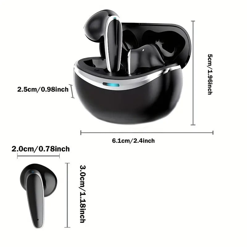 TWS In-Ear Wireless Sports Headset with Noise Reduction