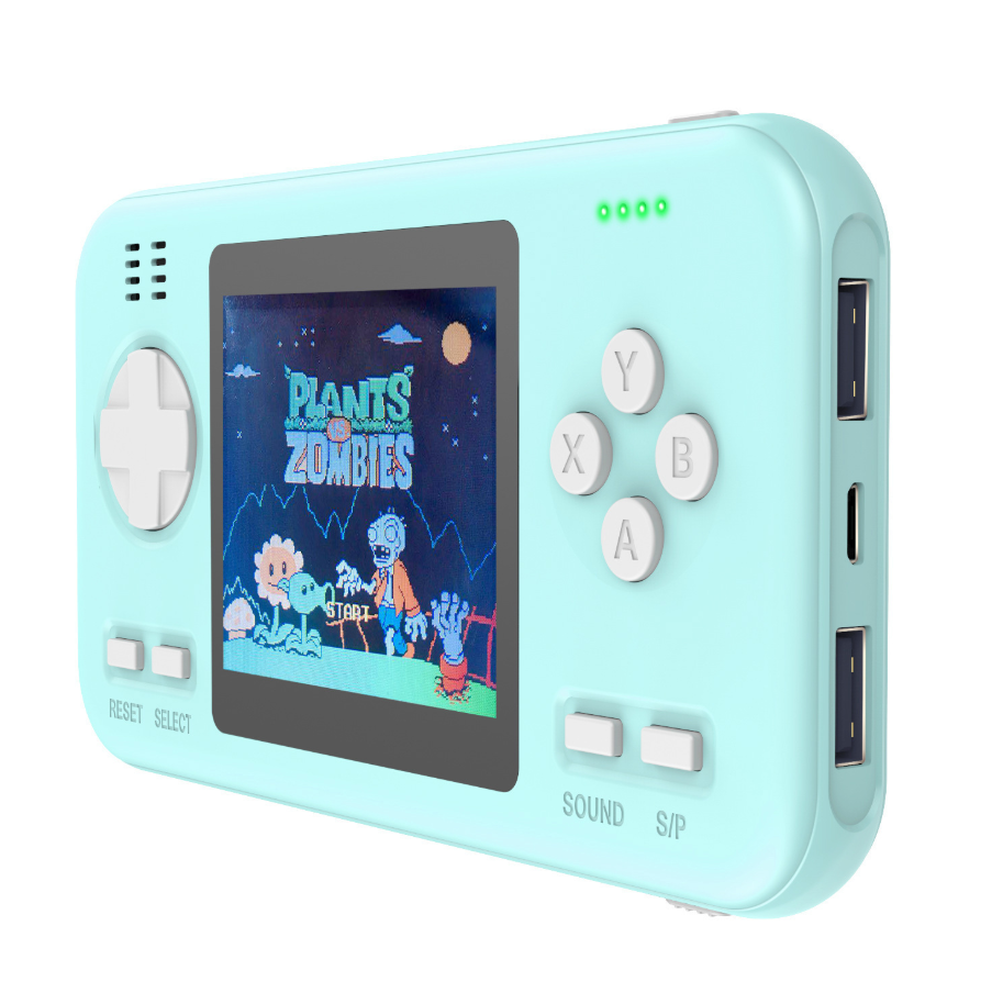 WANLE Retro Color Screen Game Console Power Bank