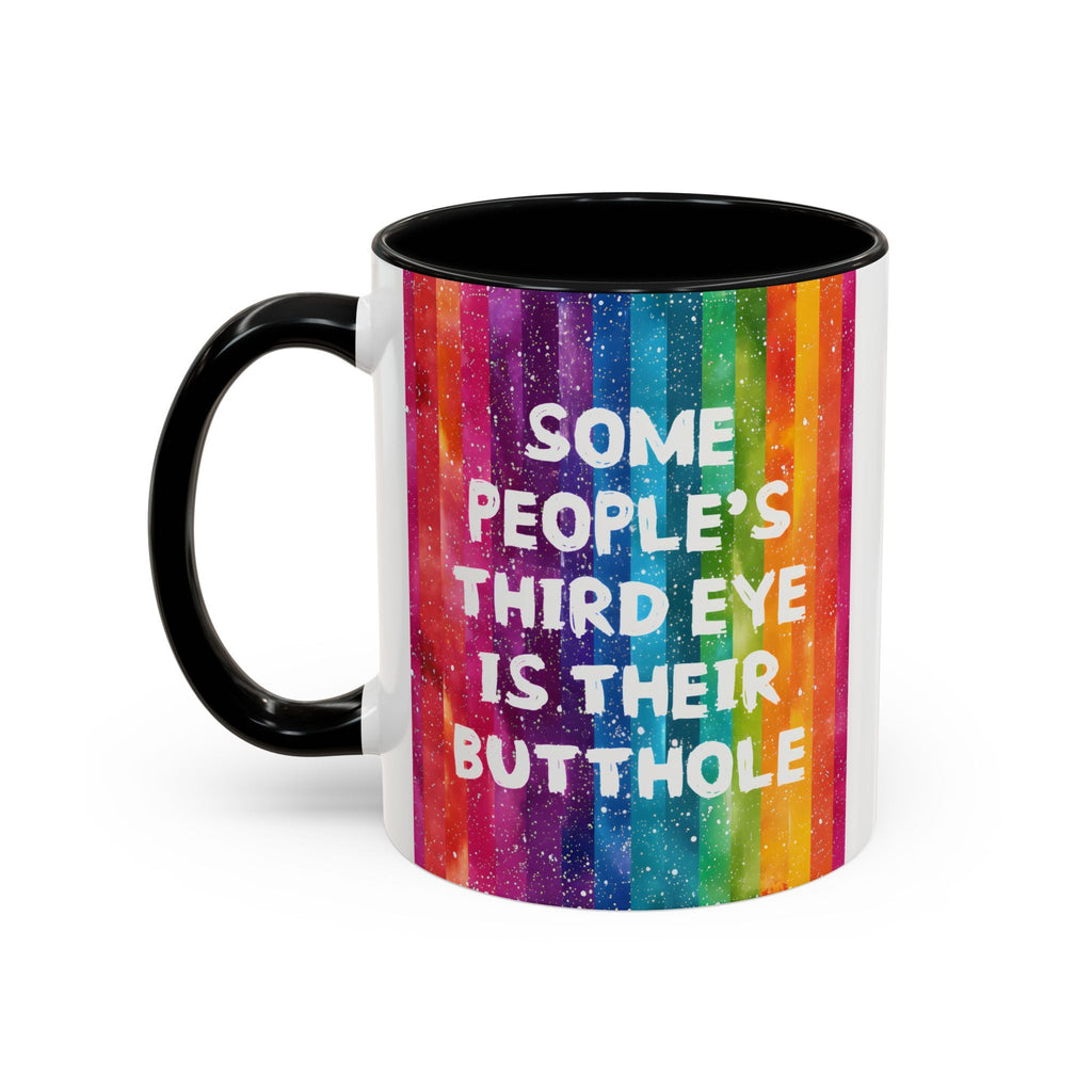 Bespattered Facade All-Seeing Butthole Rainbow Mug | Eight Colors | 11oz or 15oz