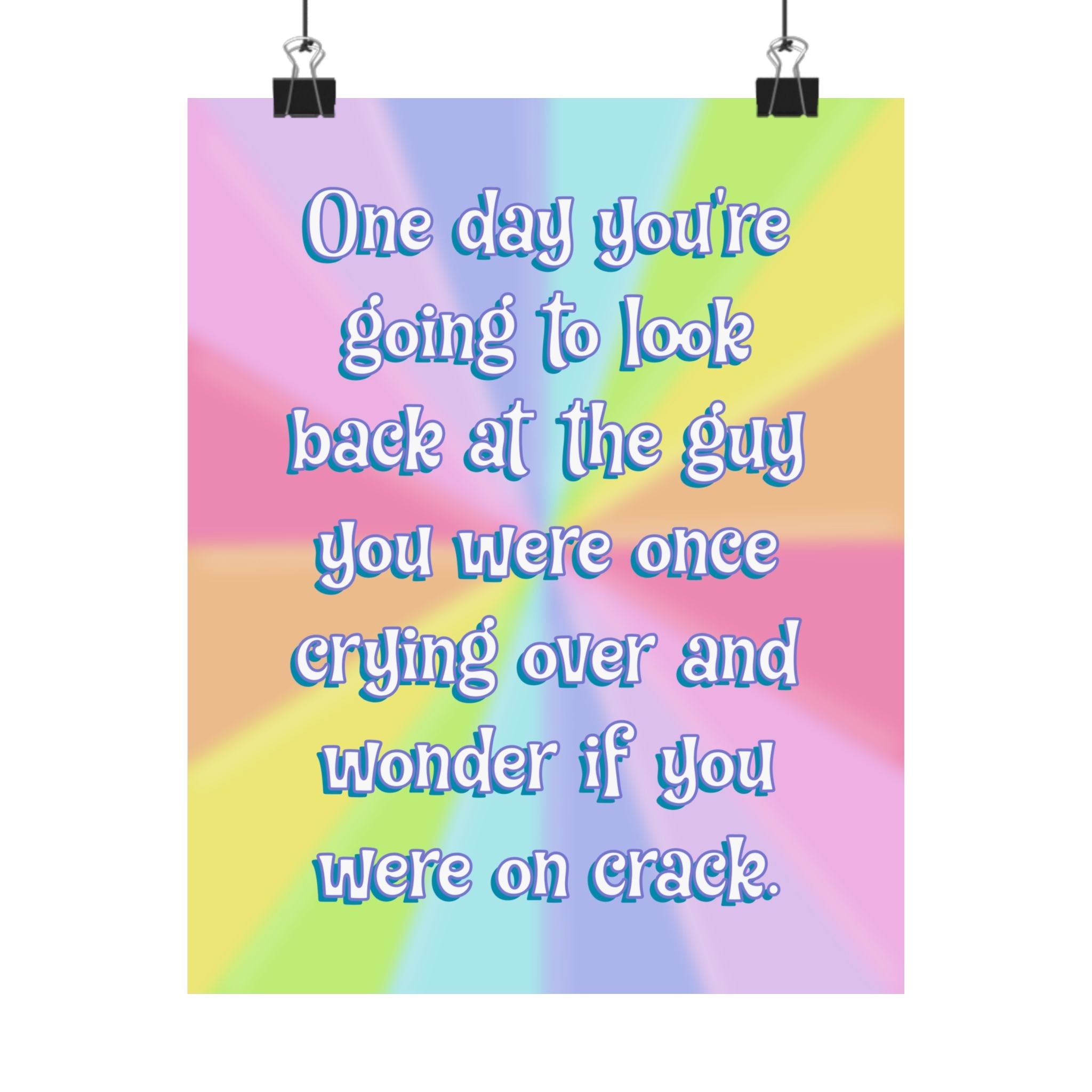 Bespattered Facade "Was I On Crack?" Giclée Archival Matte Paper Prints