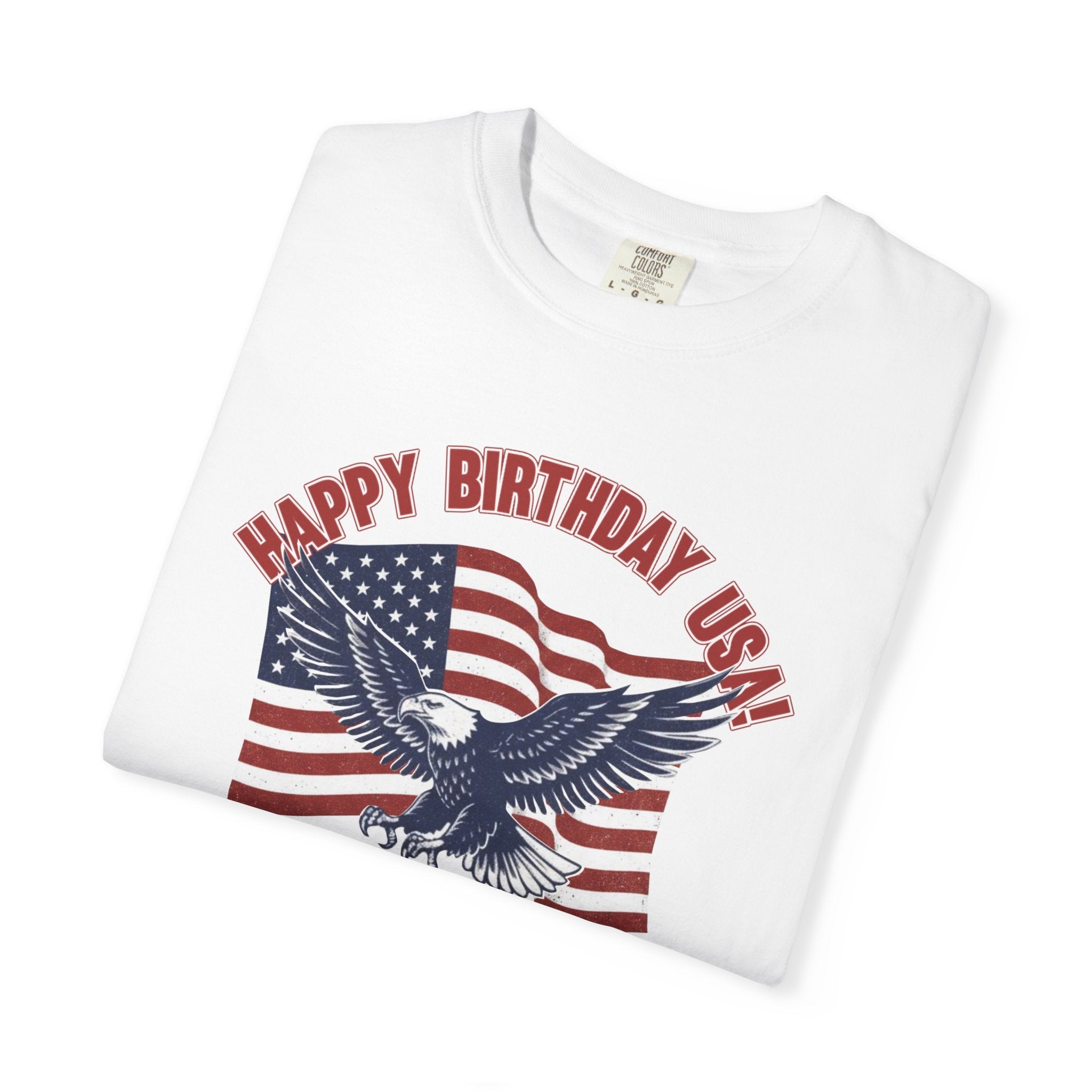 America 250 – Eagle Flag “1776–2026” Happy Birthday USA T-Shirt