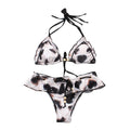 2020 New Women's Leopard Print Bikini Swimsuit Y06