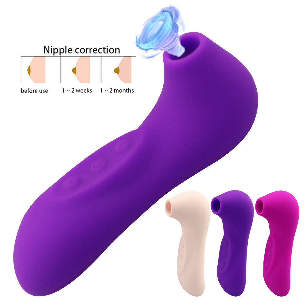 Mini Breast Suction Massager for Women - Vibrating Toy