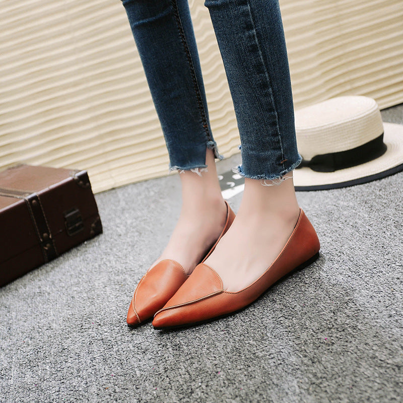 Flat Shoes, Pointed Flats, Mom Shoes