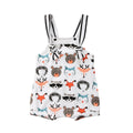 Cute Animal Cotton Strap Romper for Kids