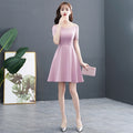 White Evening Dress for Women - Off-Shoulder Mini Dress