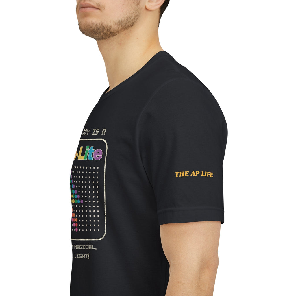 Autistic Joy is a Bright Light - Adult Unisex Jersey Tee