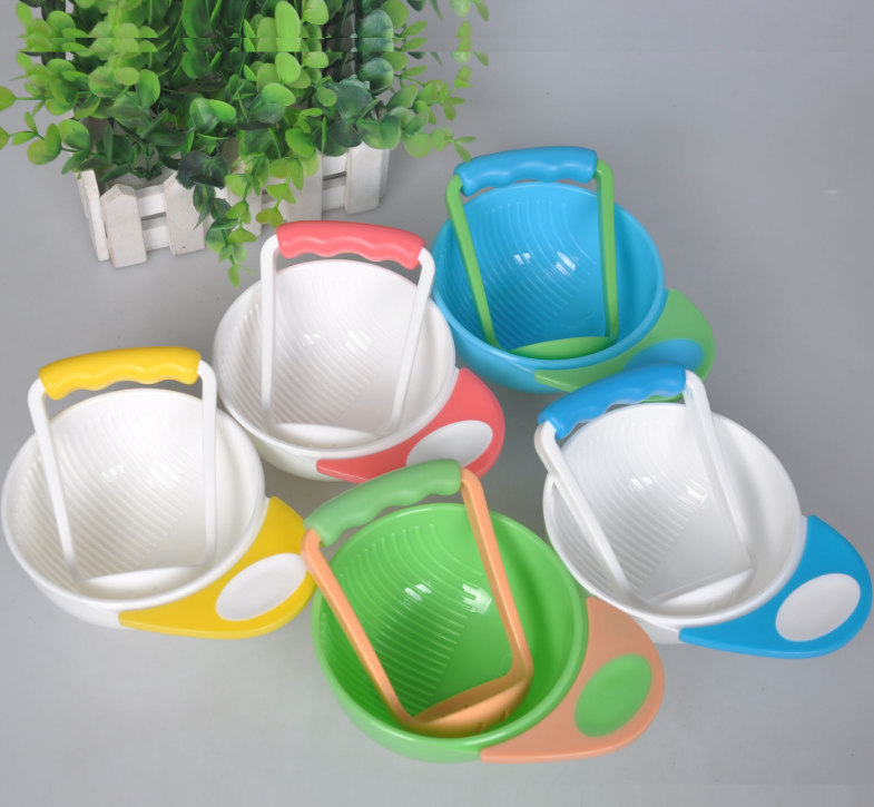 Baby Food Grinder Bowl - Manual Food Processor Tool