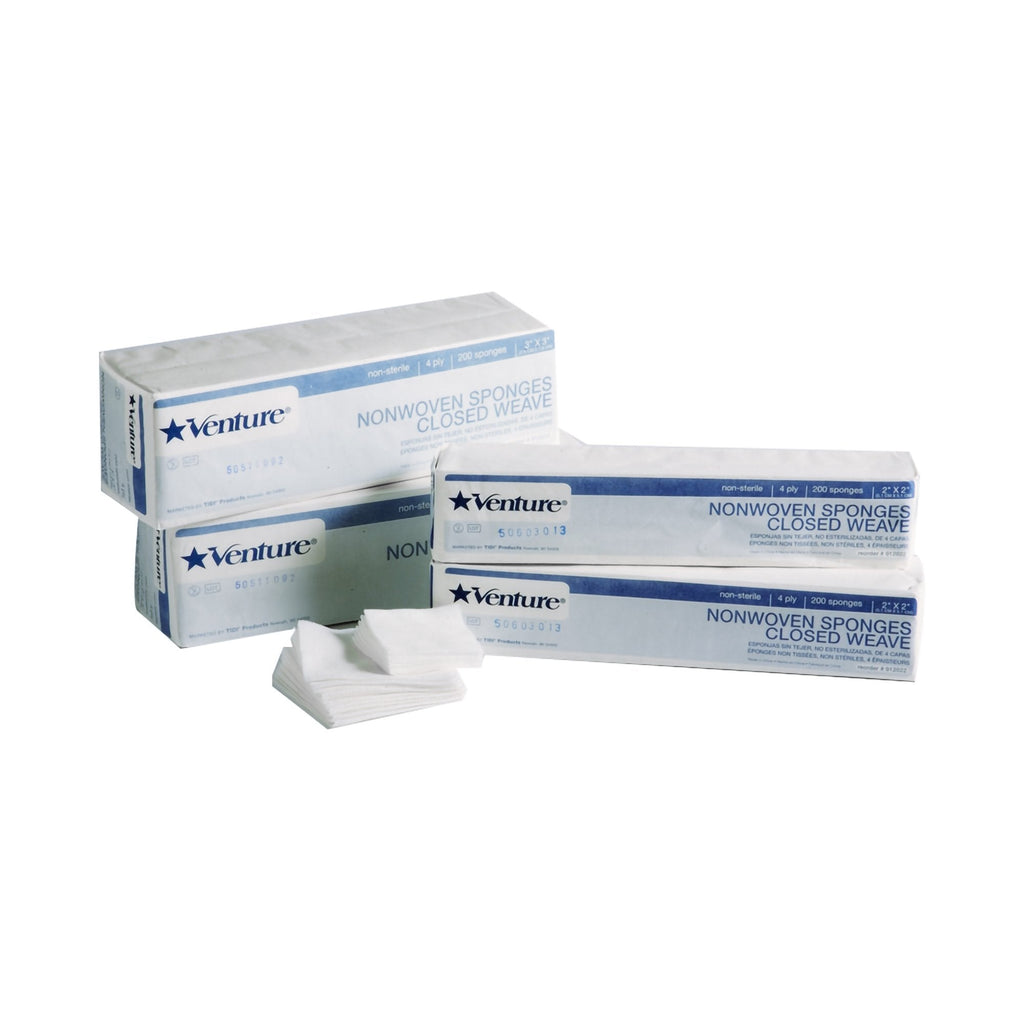 Omnisorb® Nonwoven Sponge, 2 x 2 Inch, 4-Ply 942022