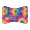 Bespattered Facade Rainbow Tie Dye Pet Feeding Mats (3 Shapes)