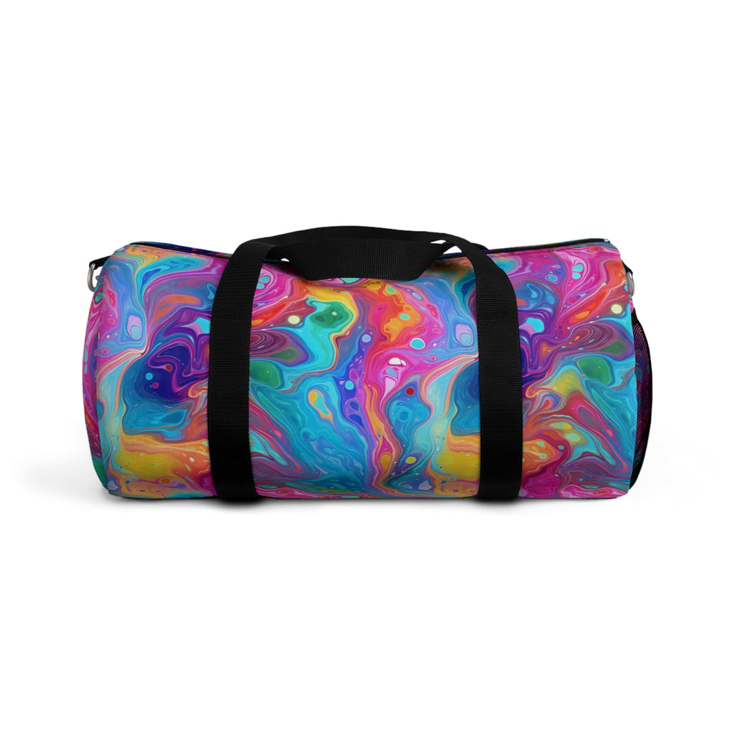 Bespattered Facade Rainbow Flow Duffel Bag | 2 Sizes