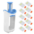 Yosoo Baby Puree Maker Baby Food Masher Highly Widely Used with Pouches for Camping for School for Home Blue