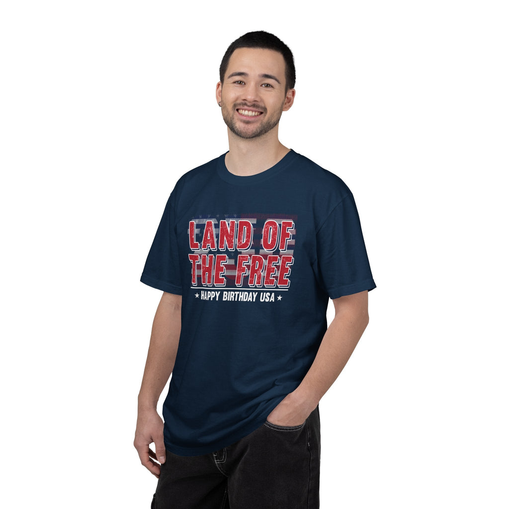 America 250 – “Land of the Free” Happy Birthday USA T-Shirt