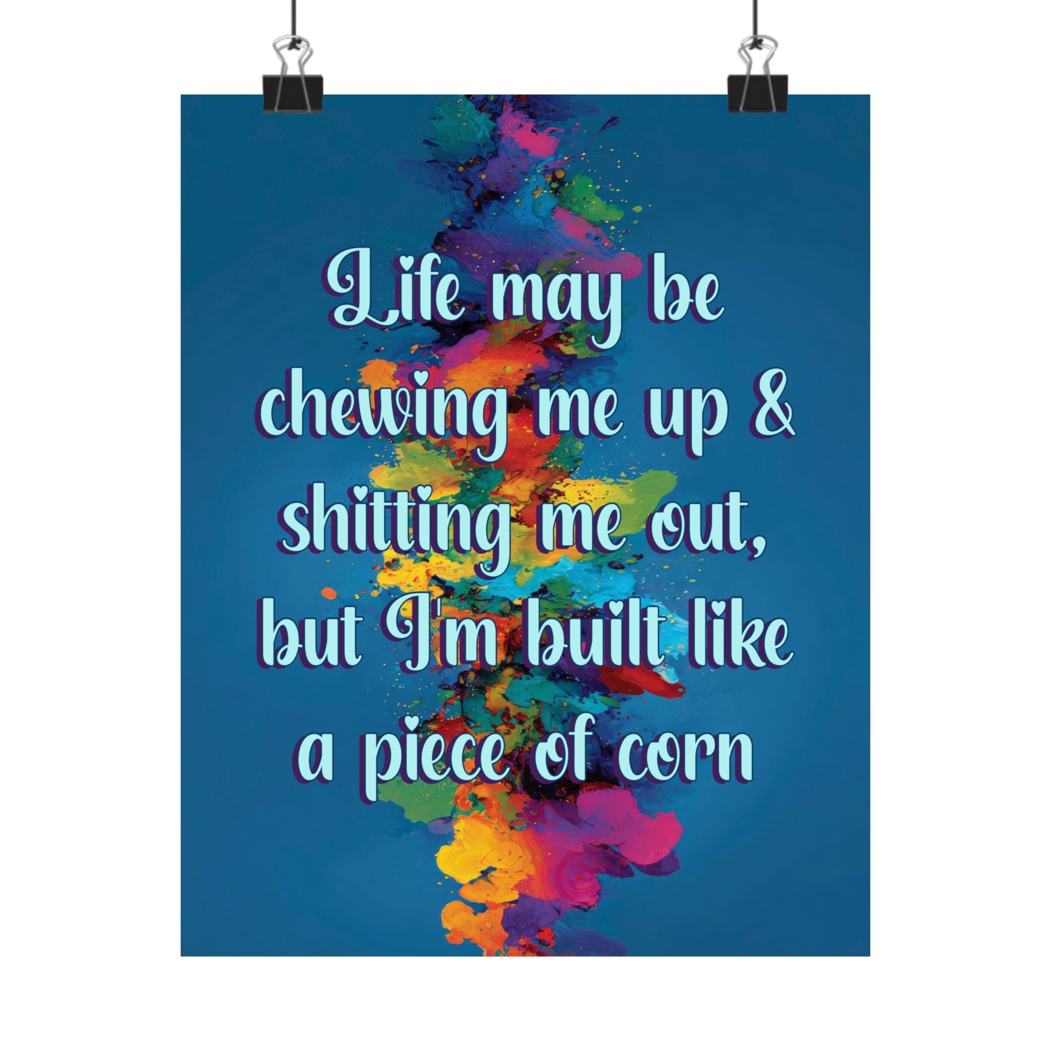 Bespattered Facade "Life" Giclée Archival Matte Paper Prints