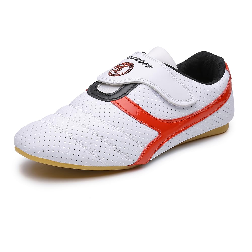MSMAX Martial Arts Shoes Kids Kung Fu Tai Chi Shoes Women Taekwondo Boxing Shoes for Men6.5 M US