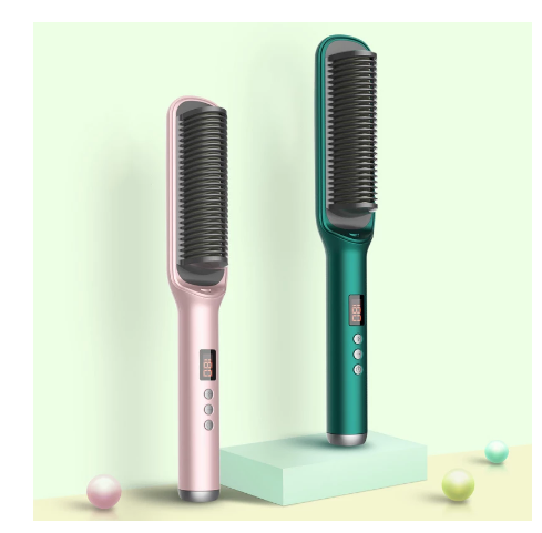 Negative Ion Hair Straightener and Lazy Comb