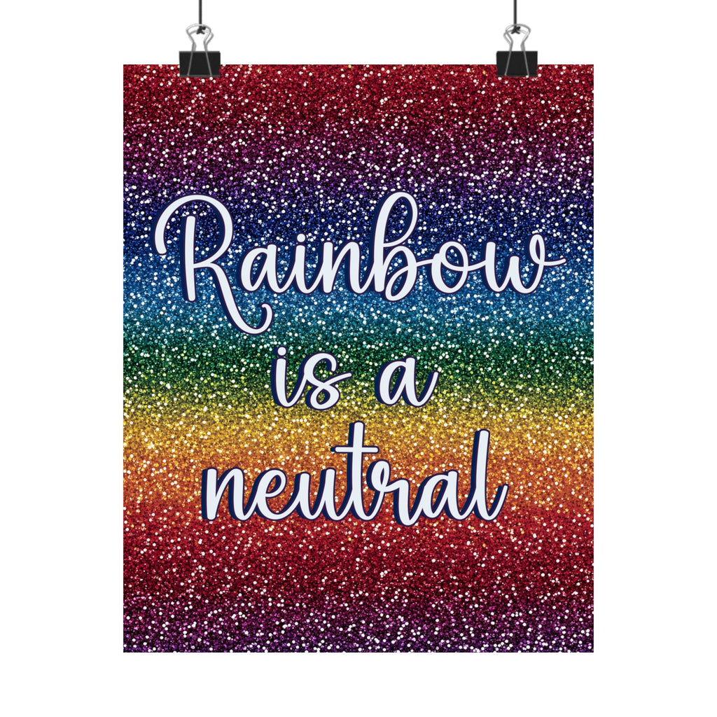 Bespattered Facade "Rainbow is a Neutral" Giclée Archival Matte Paper Prints