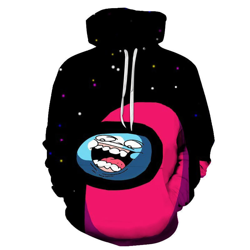 "New Fashion Among Us Hoodie with 3D Digital Print"