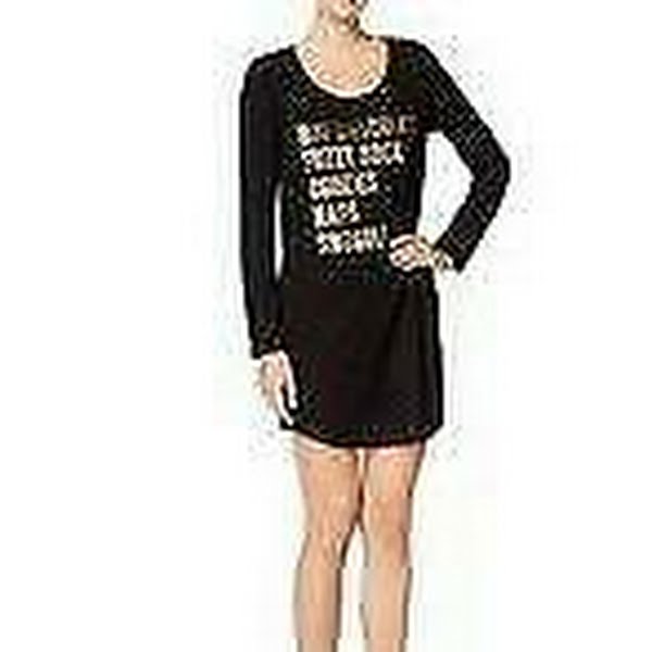 Jenny by Jennifer Moore Women?s Graphic Sleep Shirt and Socks Set, Size Small