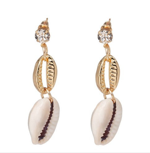 New Pearl Shell Earrings for Women - Creative Fashion Jewelry