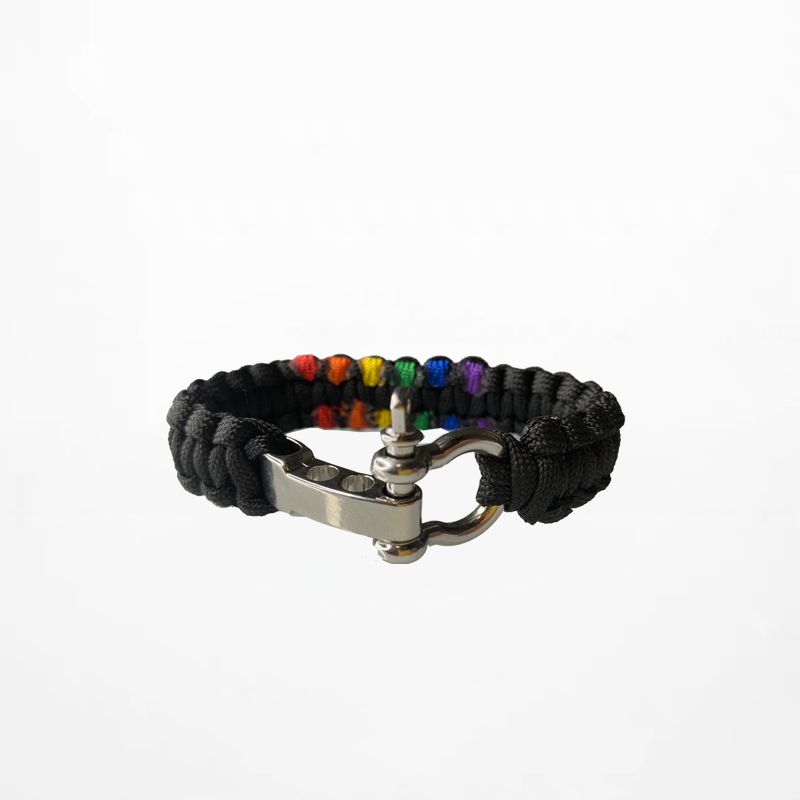 New Seven-Core Paracord Survival Bracelet with Alloy Clasp