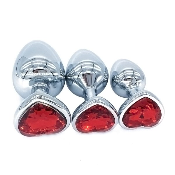 Metal Anal Plug for Couples - Alternative Pleasure Toy