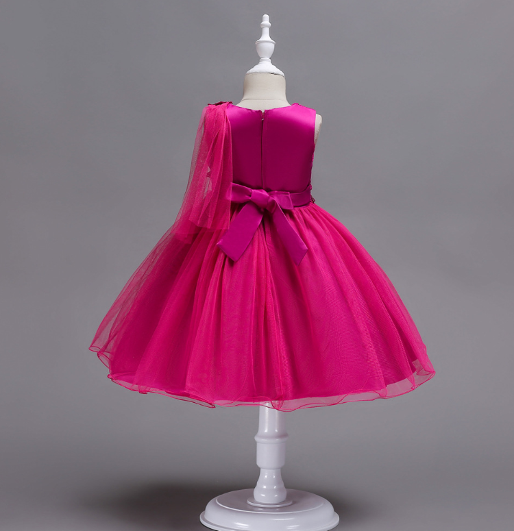 Bowknot Tulle Dress, Elegant Tulle Dress