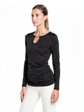 Single Thread Chain Keyhole Top, Size Small