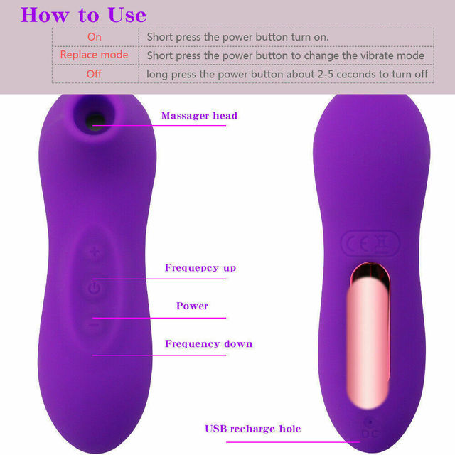 Mini Breast Suction Massager for Women - Vibrating Toy