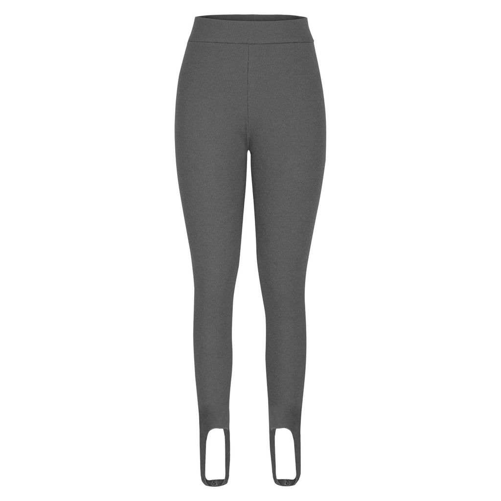 Soft High Waist Stirrup for Women 2024 Trendy Sweatpants Wool Knitted Pants Leggings Womens Clothes Trousers Pants
