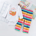 2020 New Spring Autumn Baby Cartoon Long Sleeve Set