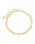 Eliana Layered Disc Chain Anklet