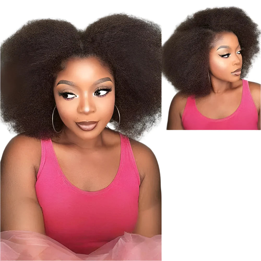 QVR Afro Kinky Bulk Human Hair | 10"-22" | 50g/pc | Brazilian Remy Hair | Dreadlocks & Braids