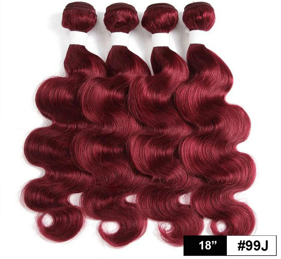 Rebecca Ombre Body Wave Human Hair Bundles | 1B/4/27/30/99J/613 Blonde Two & Three-Tone Remy Weave Deals