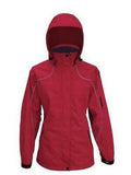 Viking Womens Creekside Tri-Zone Waterproof Insulated Winter Jacket, Red, Small